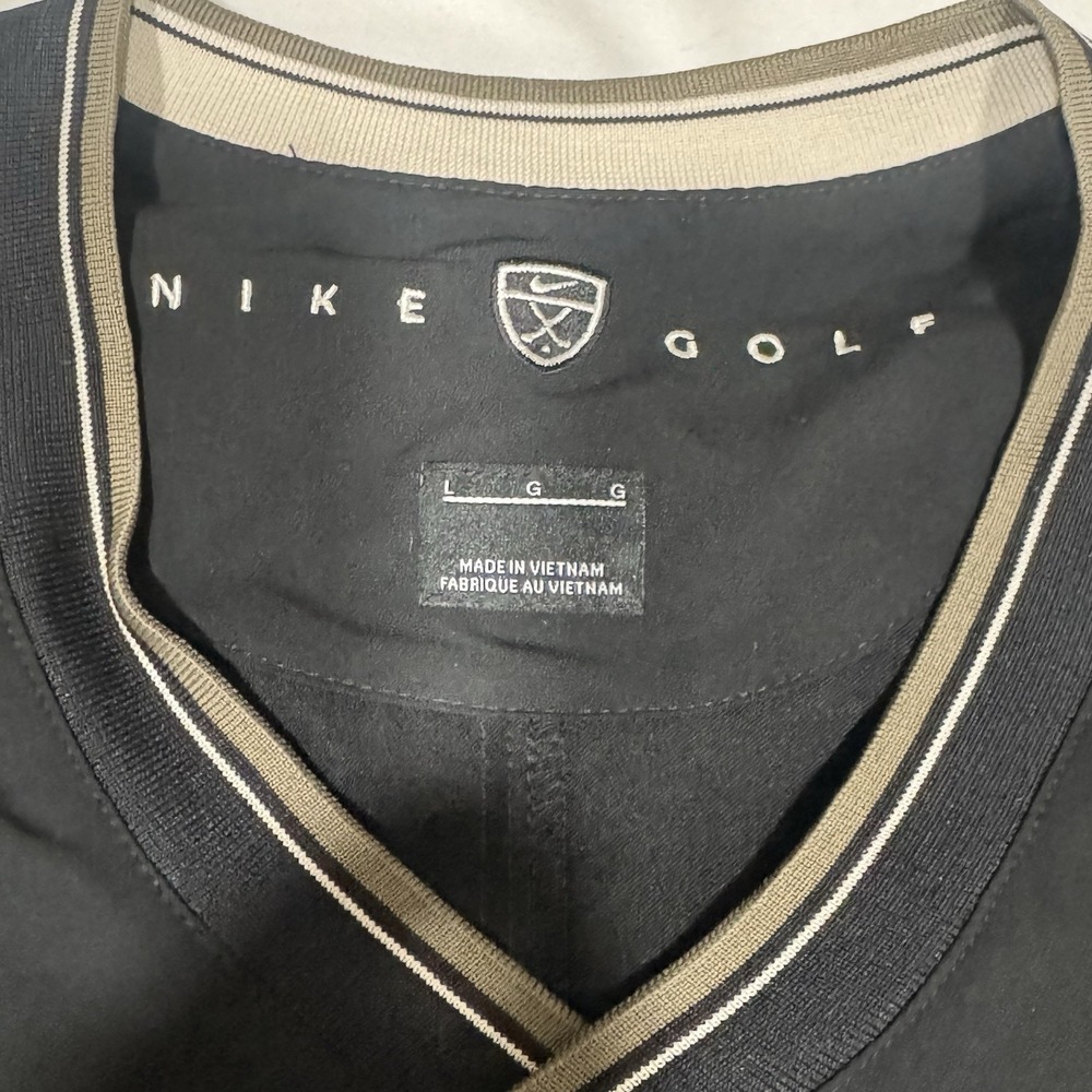 Nike Golf BlackRock Performance Pullover Windbreaker Sweater Men's Size Large - Picture 3 of 9